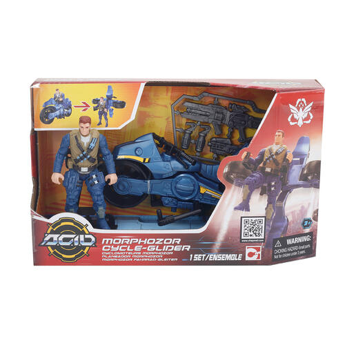 A.C.I.D. Morphozor Cycle-Glider Playset