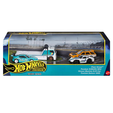 Hot Wheels Premium Display Greddy Set
