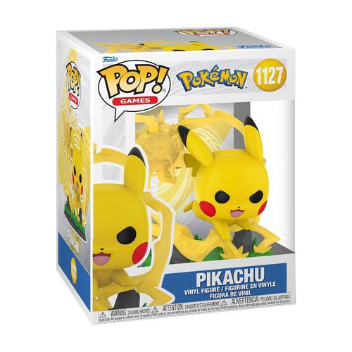 ฟิกเกอร์ Funko POP! Games: โปเกมอน - ปิกาชู (พรีเมียม)
