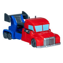 Transformers EarthSpark 1-Step Smash Changers Optimus Prime Action Figure