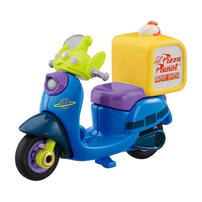 Tomica Disney Motors DM-02 Chim Chim Alien Pizza Bike