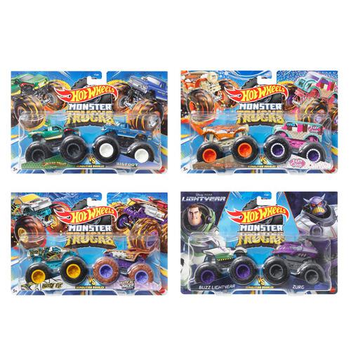 Hot Wheels Monster 1:64 Demolition Doubles - Assorted