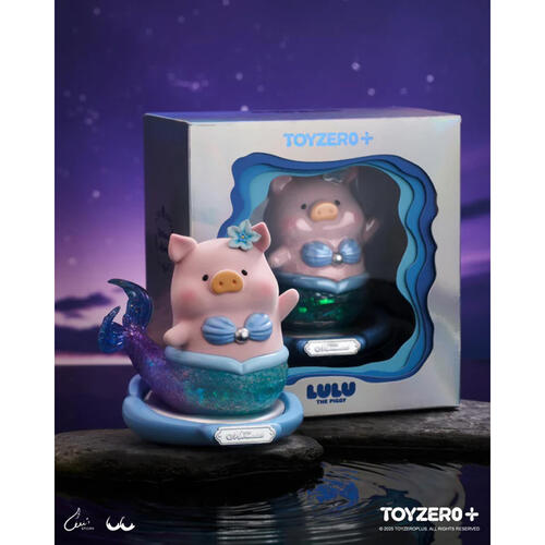 Lulu The Piggy XL Mermaid Lulu Figure (Azure)