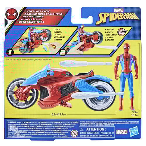 Marvel Spider-Man Web Blast Cycle