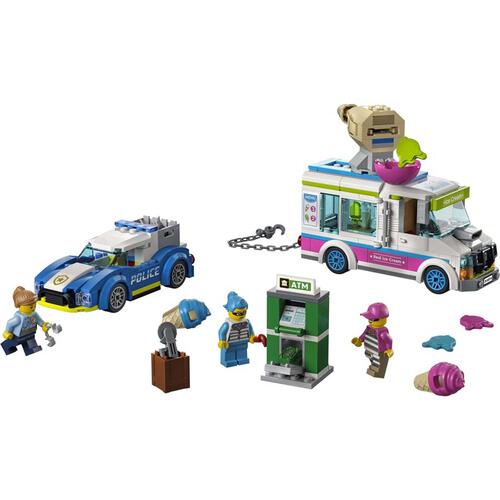 Lego เลโก้ ไอศครีม ทรัค โพลิ๊ซ เชส 60314