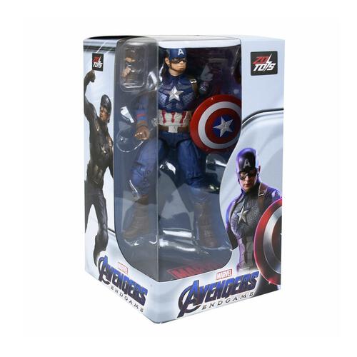 ZD TOYS Marvel Avengers: Endgame - Captain America 7 Inch Figure