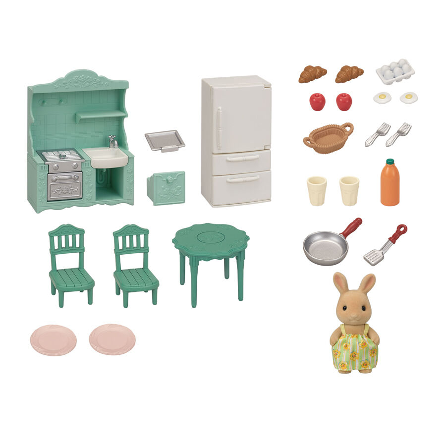 Sylvanian families dining room set store