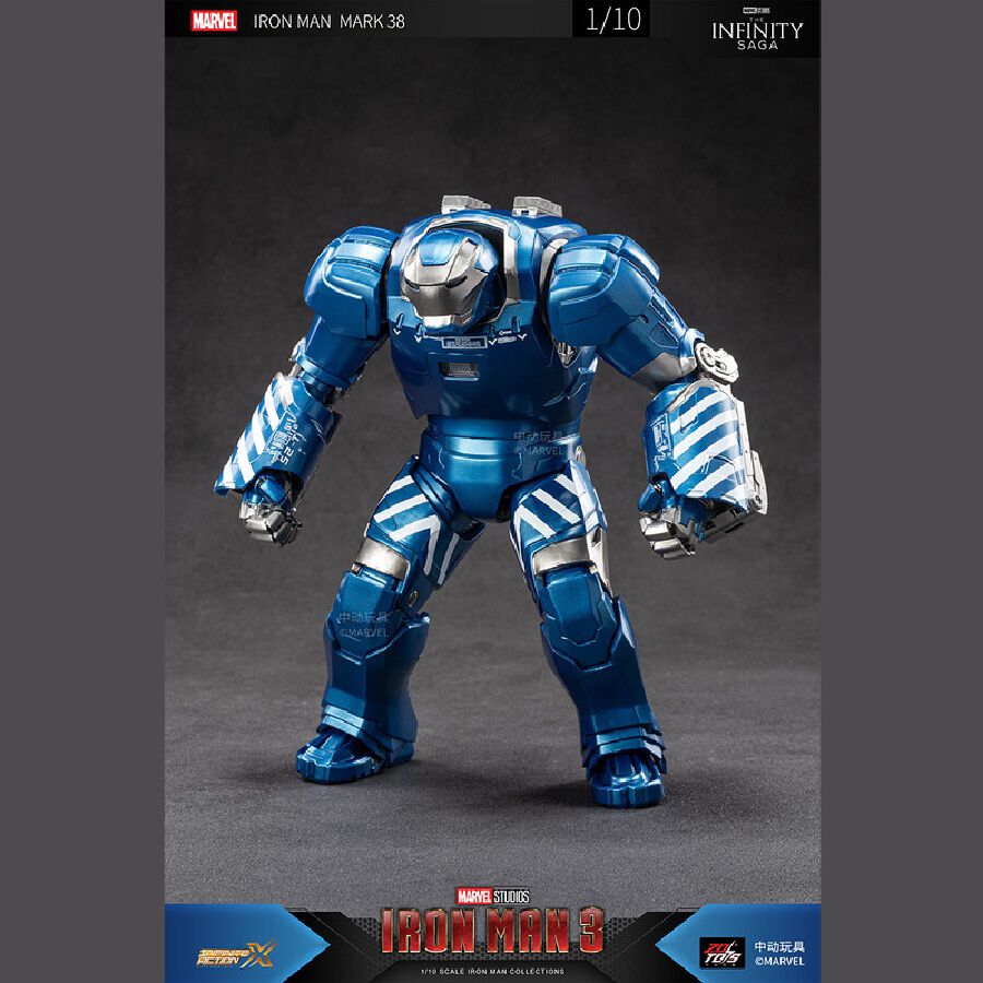 ZD TOYS Iron Man MK38 Scale 1/10 (7 inches) Figure | Toys
