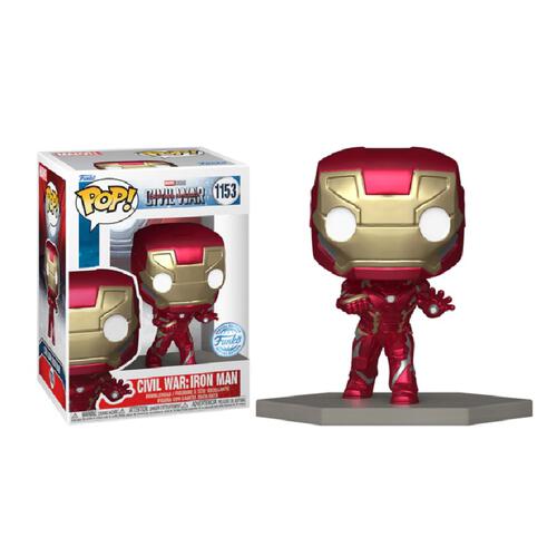 Funko POP! Marvel: Civil War Captain America - Iron Man Vinyl Figure #1153
