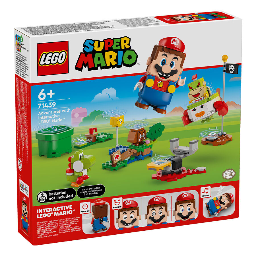 LEGO Super Mario Adventures with Interactive LEGO Mario 71439 Toys R Us Thailand Official Website