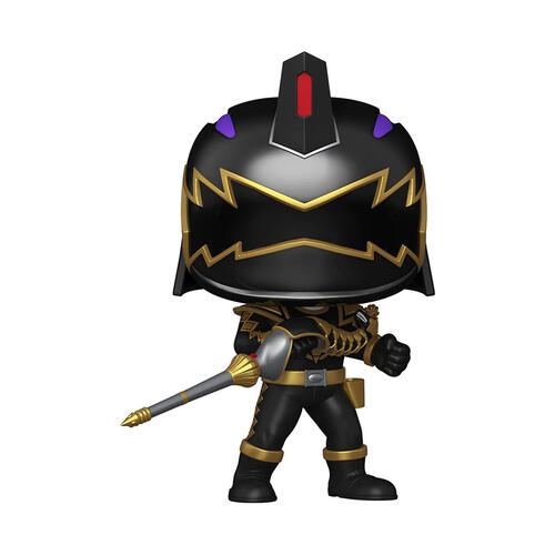 Funko POP! TV: - Power Rangers Dino Fury: Black Dino Thunder Ranger Vinyl Figure