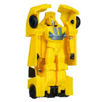 Transformers EarthSpark 1-Step Smash Changers Bumblebee Action Figure