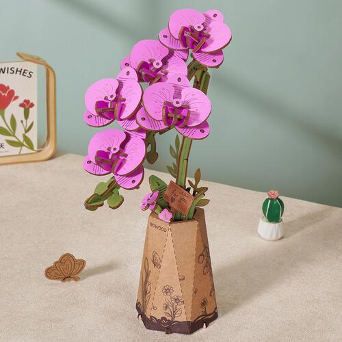 Rolife Purple Moth Orchid 