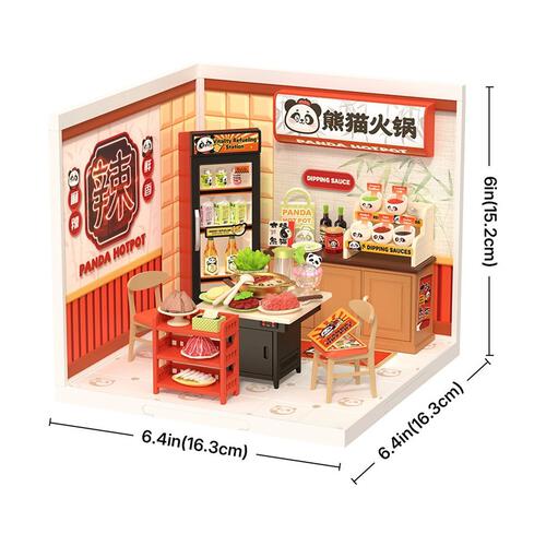 Rolife Panda Hot Pot