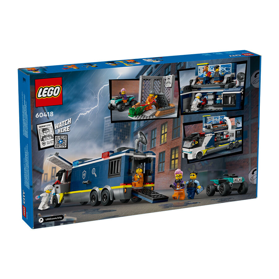 LEGO City Police Mobile Crime Lab Truck 60418 Toys R Us Thailand Official Website