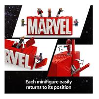 LEGO Marvel Marvel Logo & Minifigures 76313