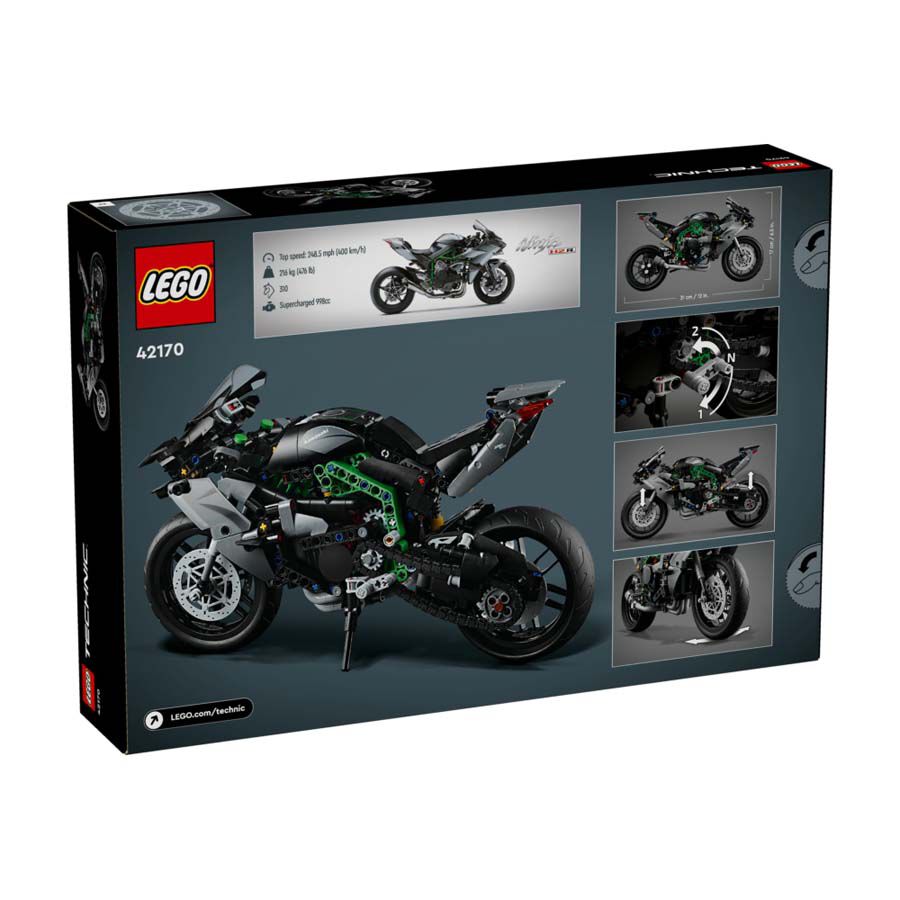 LEGO Technic Kawasaki Ninja H2R Motorcycle 42170 | Toys