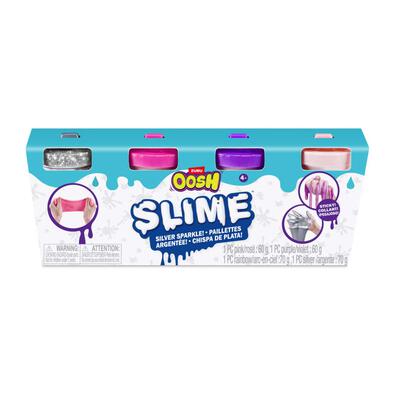 Oosh Slime Sliver Sparkle 4 Pack