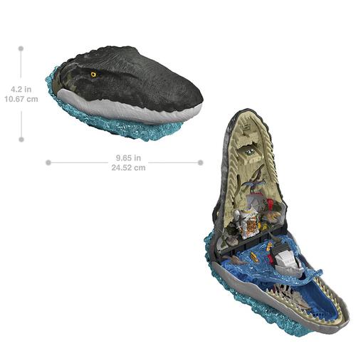 Jurassic World โลกผจญภัยย่อส่วน แบบหัวโมซาซอรัส