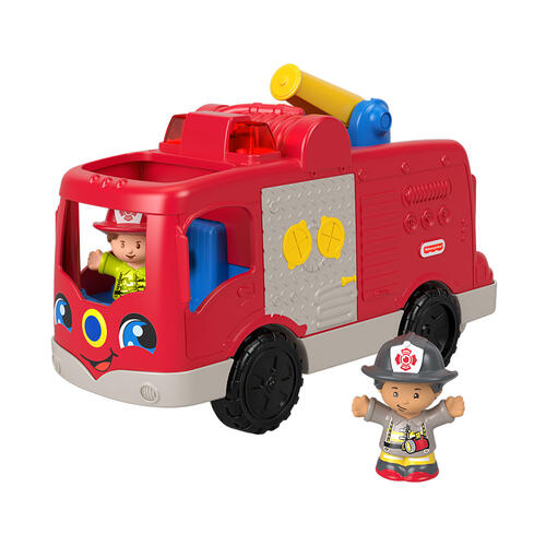 Little People Fire Truck, Large Vehicle School Bus, Large Vehicle Airplane - Assorted