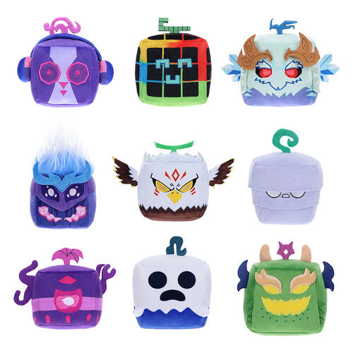 Blox Fruits 4 Inch Collectible Plush Blind Box Series 3 (1 Pack) - Assorted