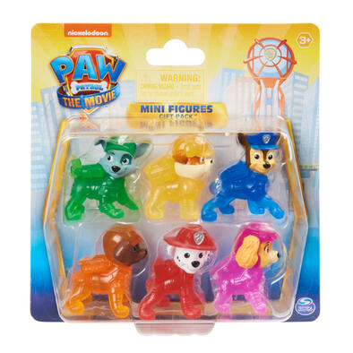 Paw Patrol พาว พาโทรล มูฟวี่ ชุดมินิฟิกเกอร์ แพ็ก 6 ชิ้น 