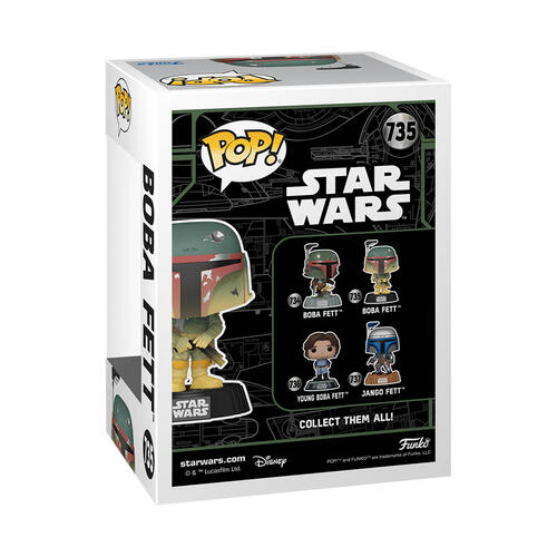 Funko Pop! Star Wars - Boba Fett With Rifle (Glow)