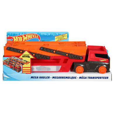 Hot Wheels Mega Red Hauler 50th