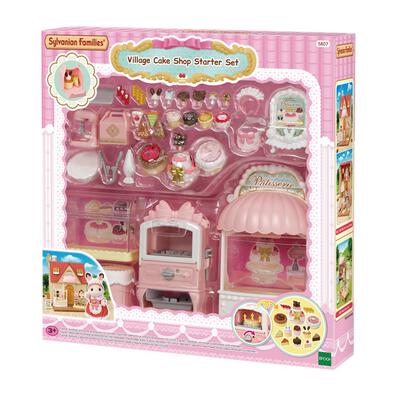 Sylvanian Families ซิลวาเนียน แฟมิลี่ ชุดร้านขนมเค้กเริ่มต้น