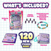 Sticki Rolls Sticki Book - Assorted