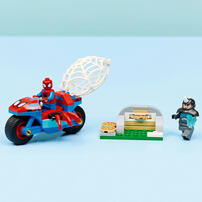LEGO Marvel Spidey Amazing Friends Spidey on his Motorcycle vs. Rhino 11206