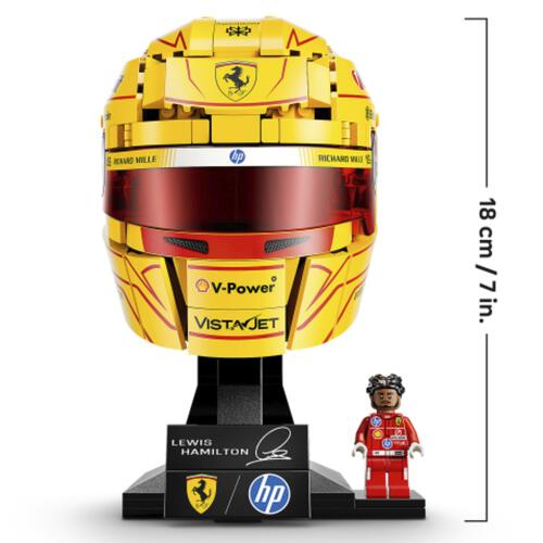 LEGO Editions Scuderia Ferrari HP Lewis Hamilton Helme 43022