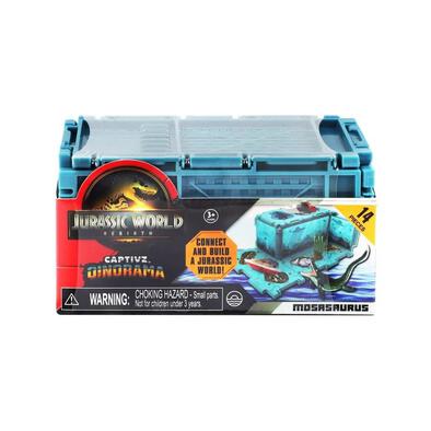 Jurassic World ฟิกเกอร์ตัวต่อไดโนเสาร์ Dinorama Mosasaurus
