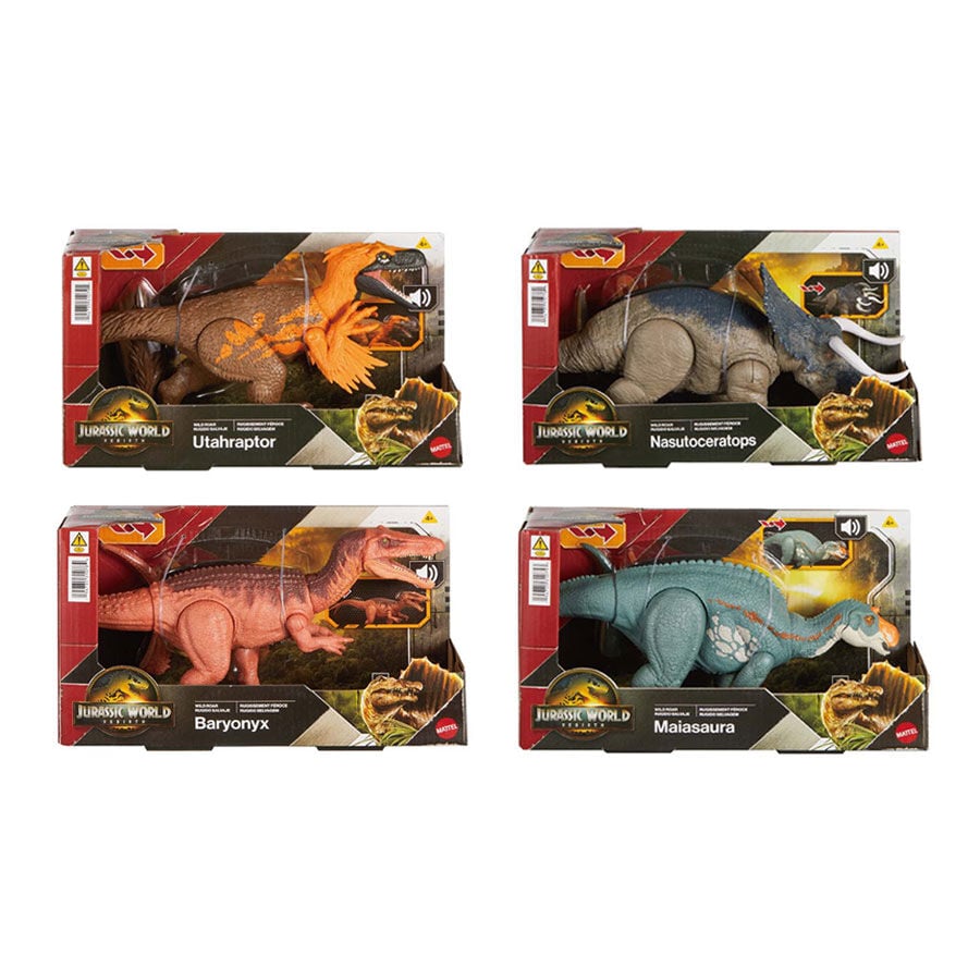 Jurassic World Saga Wild Roar Assorted | Toys