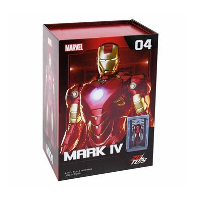 ชุดฟิกเกอร์ ZD Toys Marvel Iron Man MK5 ขนาด 4 นิ้ว และ Hall of Armor