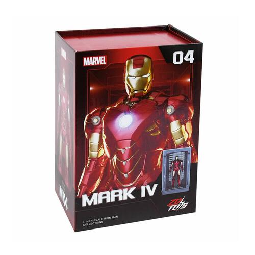 ชุดฟิกเกอร์ ZD Toys Marvel Iron Man MK5 ขนาด 4 นิ้ว และ Hall of Armor