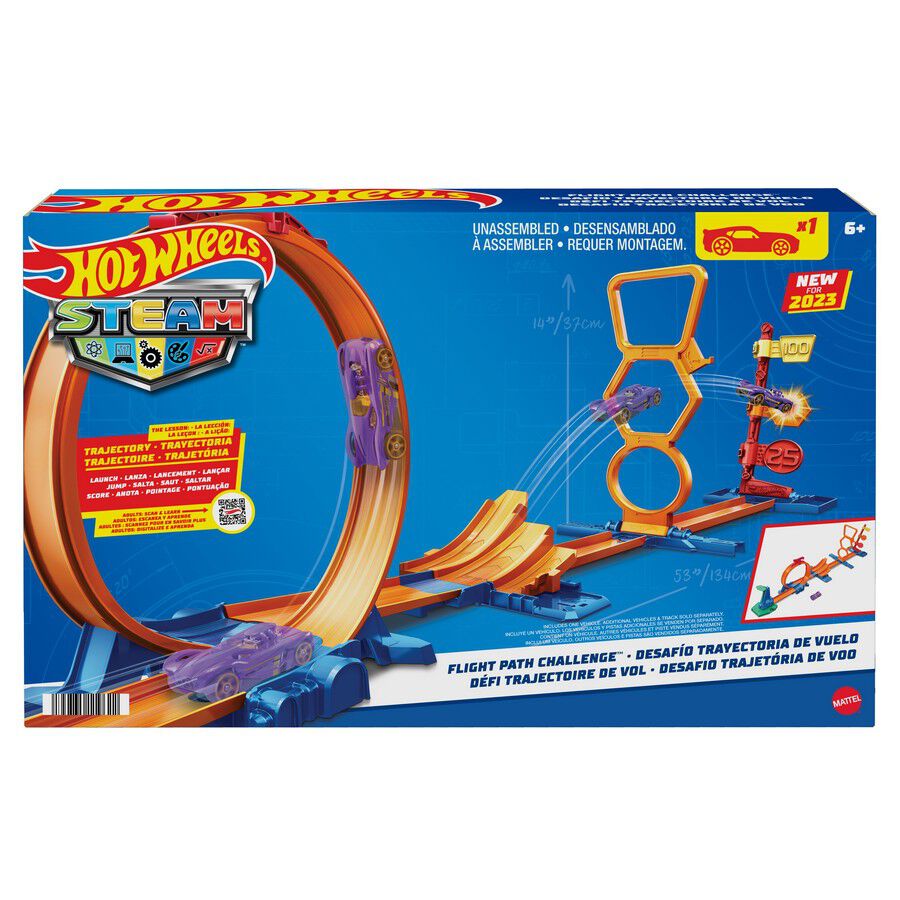 Hot Wheels Action Steam Flight Path Challenge Toys R Us Thailand Official Website