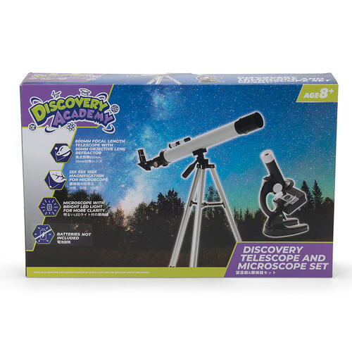 Discovery Academy Discovery Telescope and Microscope Set