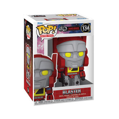 Funko Pop! Retro Toys: Transformers - Blaster (Generation 1)