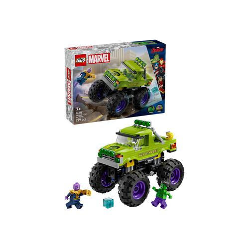 LEGO Marvel The Hulk Truck vs. Thanos 76312