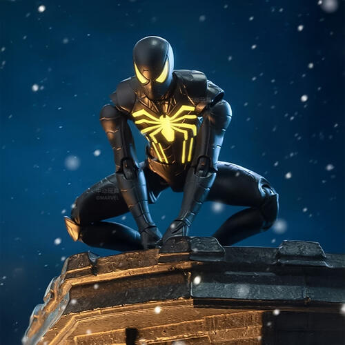 ZD Toys Spider-Man Anti-Ock Suit ฟิกเกอร์แอคชันสเกล 1/10