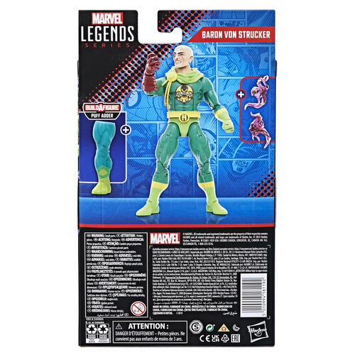 Marvel Legends Series: Classic Comic Baron Von Strucker 6" Action Figure
