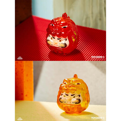 TOYZEROPLUS PP x Monster Daruma 3rd Series Rainbow - Blind Box (1 Pc)