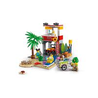 Lego เลโก้ ซิตี้ บีช ไลพ์การ์ด สเตชั่น 60328