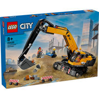 LEGO City Yellow Construction Excavator 60420