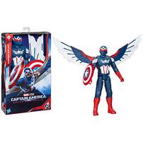 Marvel Captain America: Brave New World Titan Hero Series Captain America Action Figure