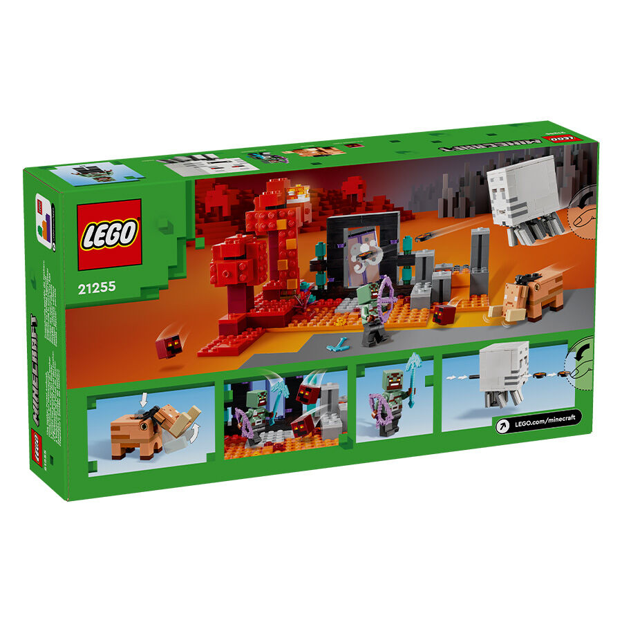 The nether portal lego outlet