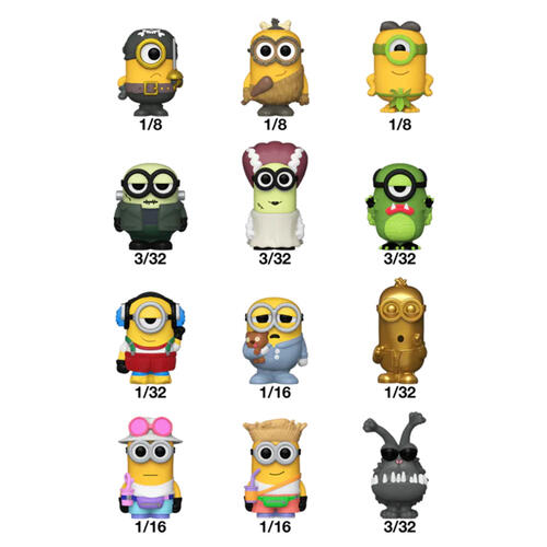 Funko Mystery Bitty Pop! Minions - Blind Box (1Pc)