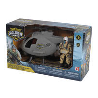 Rescue Force Patrol Vehicle Playset - Helicopter