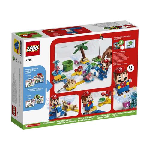 Lego เลโก้ ซูเปอร์ มาริโอ้ ชุดเสริมริมชายหาดเซ๊ต 71398
